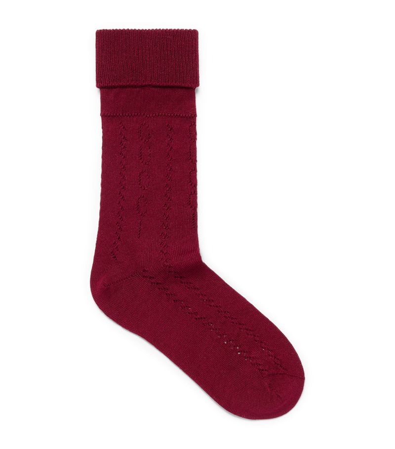 Gucci Gucci Kids Cotton Knitted Socks