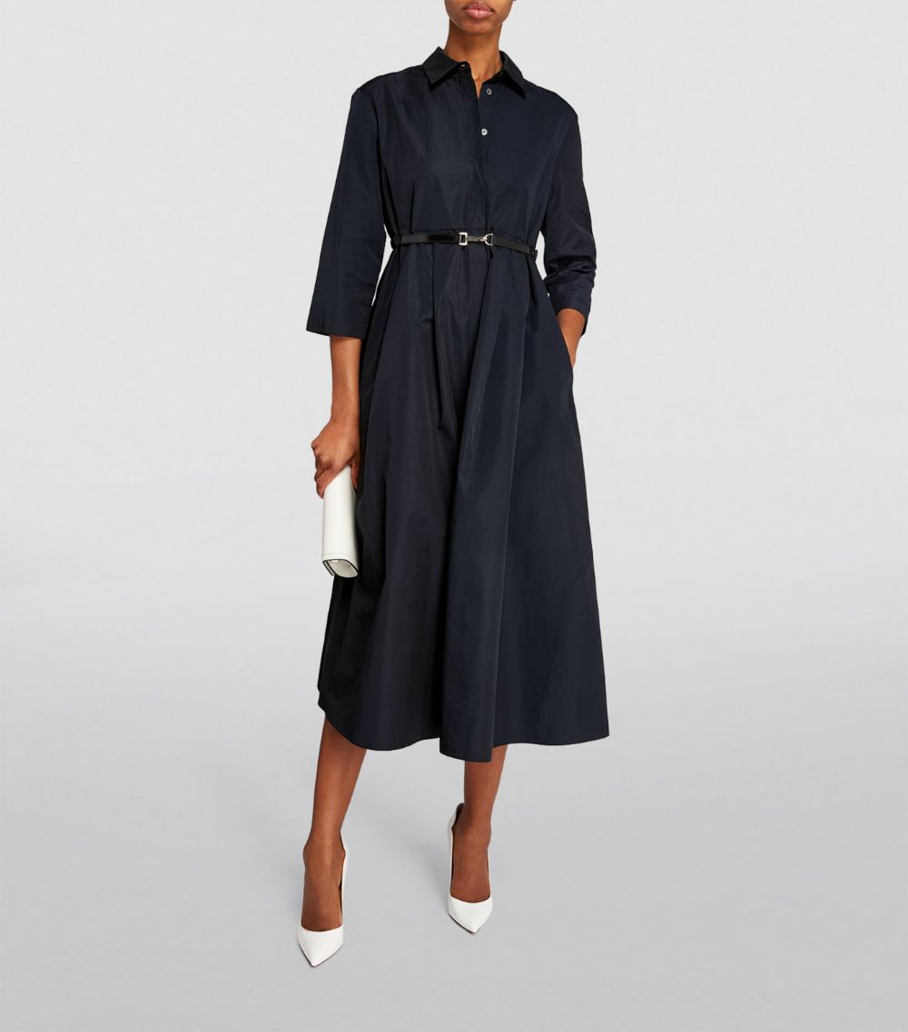 Max Mara Max Mara Cotton-Blend Shirt Dress