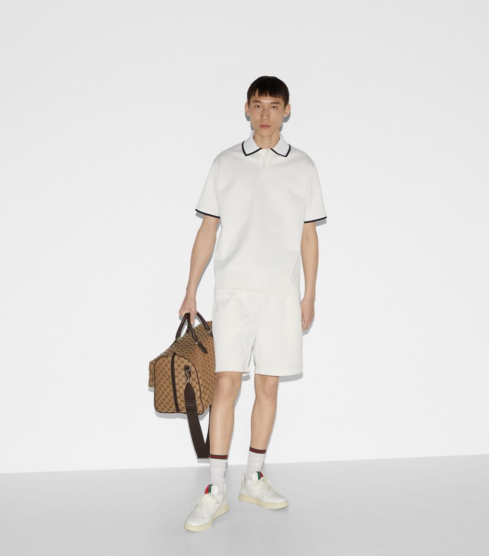 Gucci Gucci Cotton Logo Polo Shirt