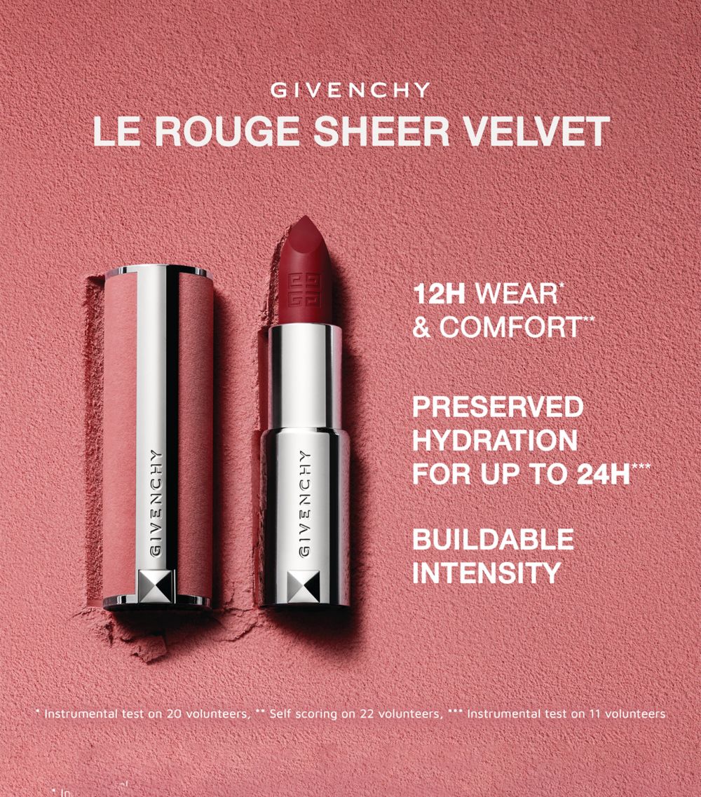 Givenchy Givenchy Le Rouge Sheer Velvet Refillable Matte Lipstick