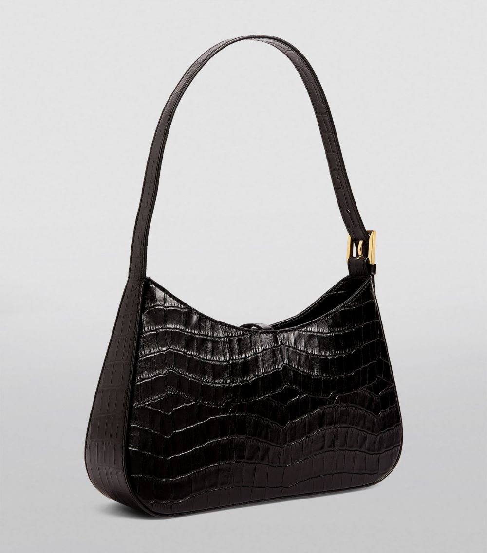 Demellier DeMellier Leather Croc-Effect Tokyo Shoulder Bag