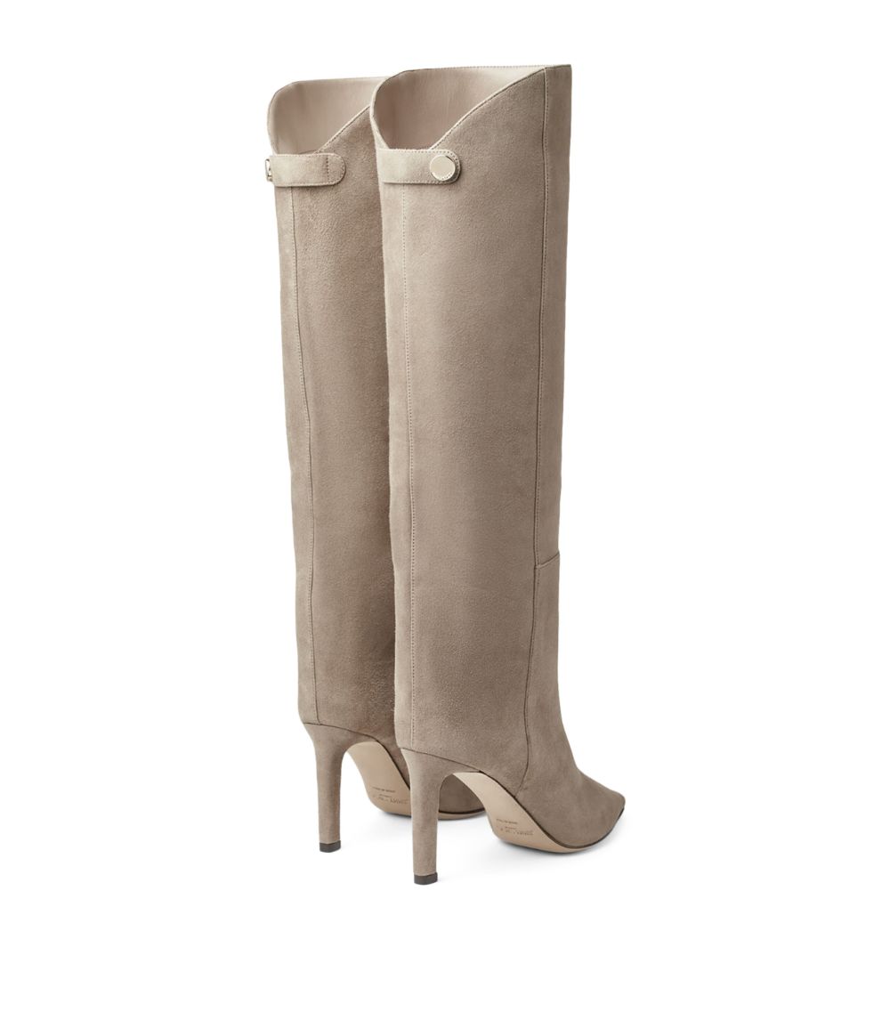 Jimmy Choo Jimmy Choo Alizze 85 Suede Boots