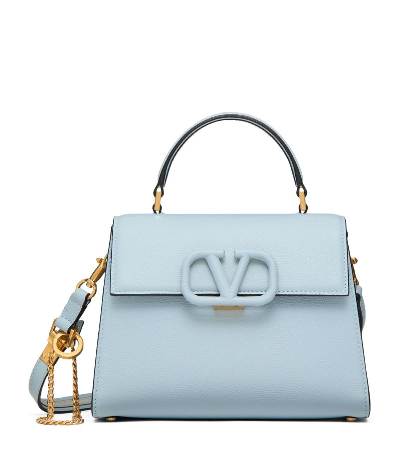 VALENTINO GARAVANI Valentino Garavani Small Calf Leather Vsling Top-Handle Bag