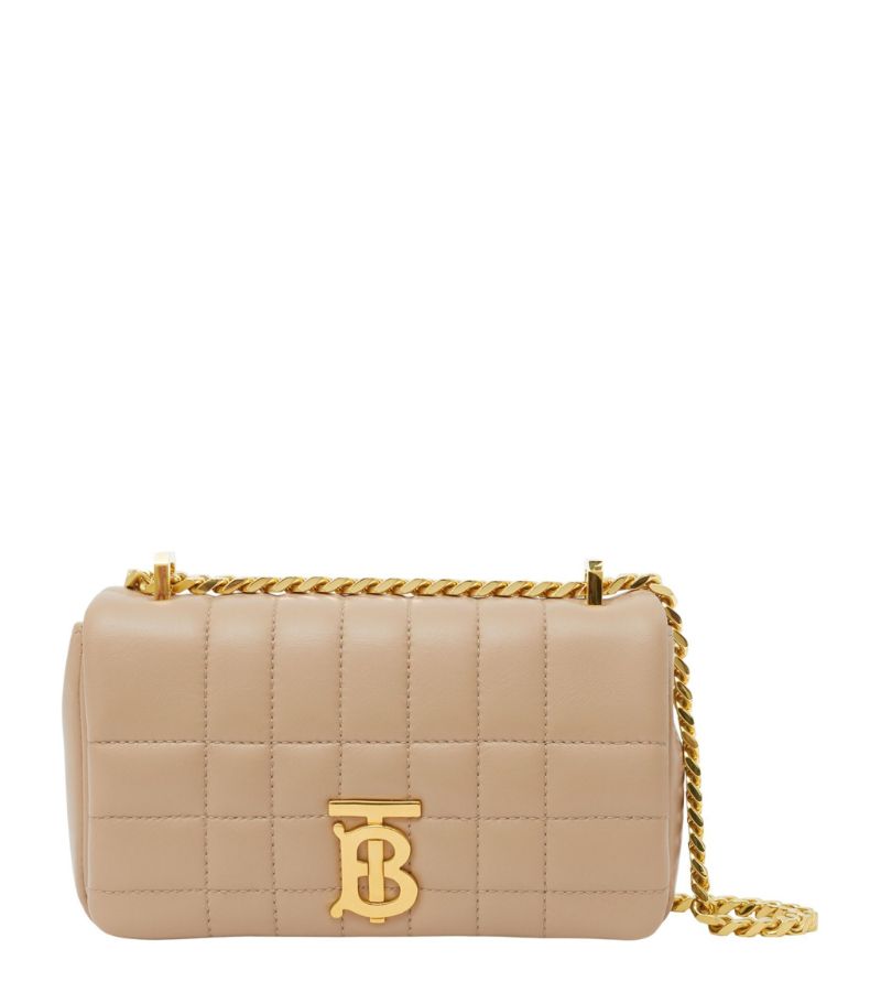 Burberry Burberry Mini Leather Quilted Lola Cross-Body Bag