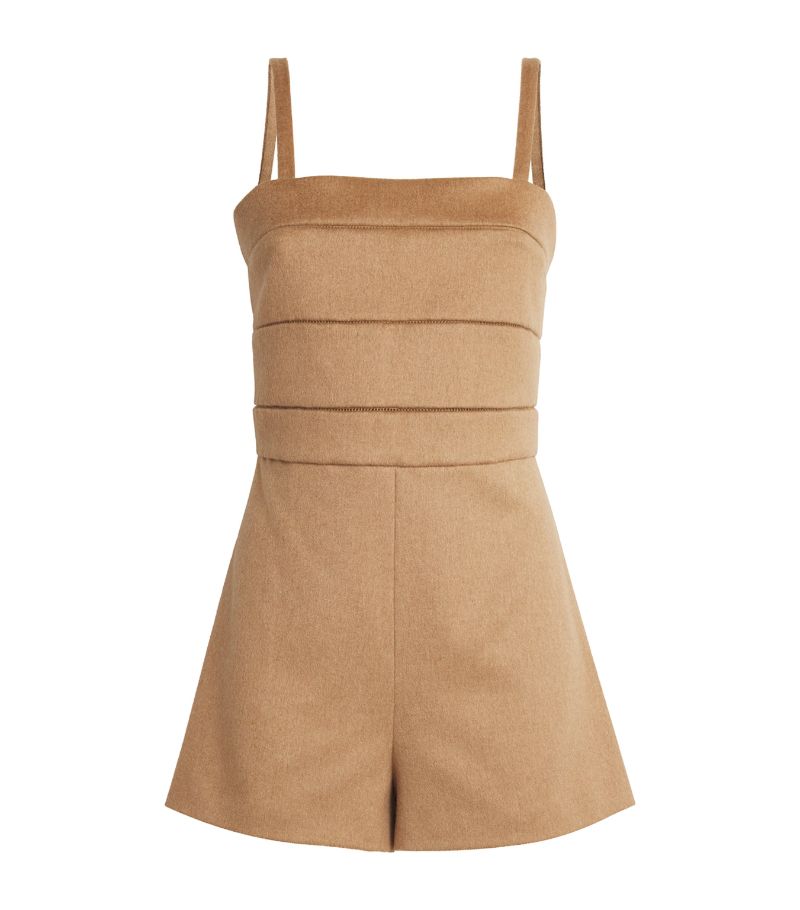 Max Mara Max Mara Camel Hair Playsuit