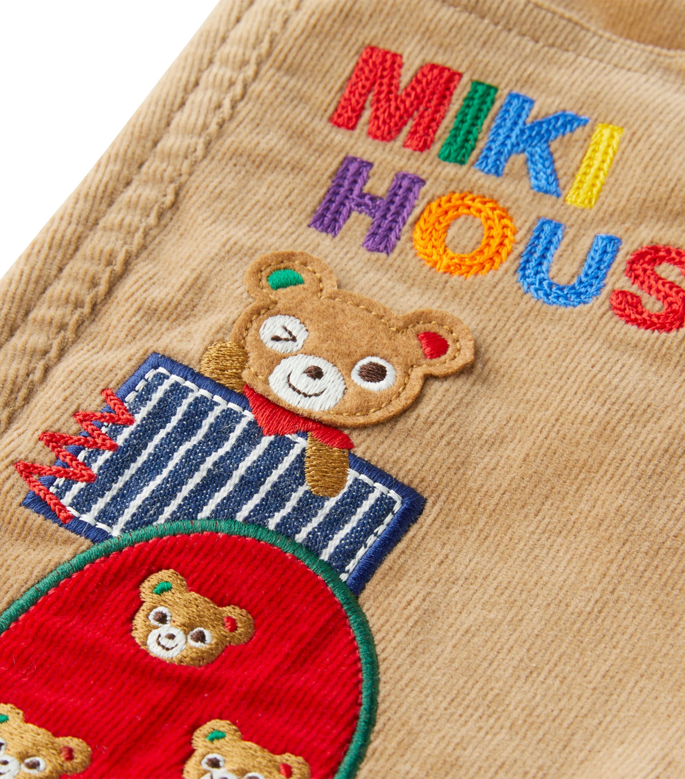 Miki House Miki House Corduroy Patchwork Chinos