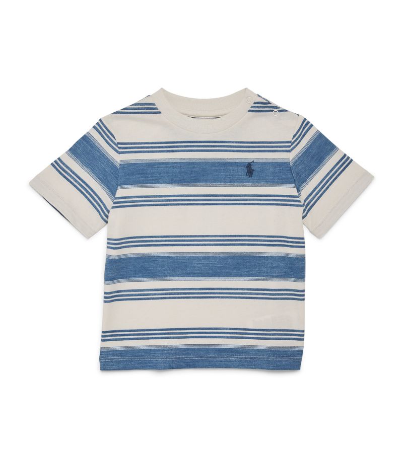 Polo Ralph Lauren Polo Ralph Lauren Kids Cotton Striped T-Shirt (3-24 Months)