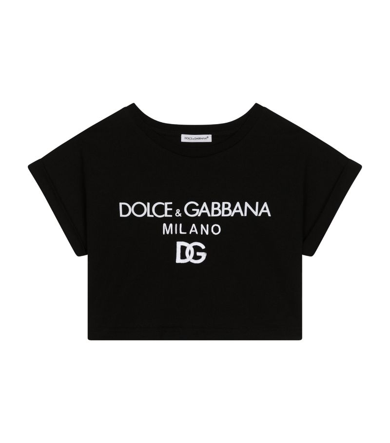 Dolce & Gabbana Dolce & Gabbana Kids Milano Logo T-Shirt (2-6 Years)