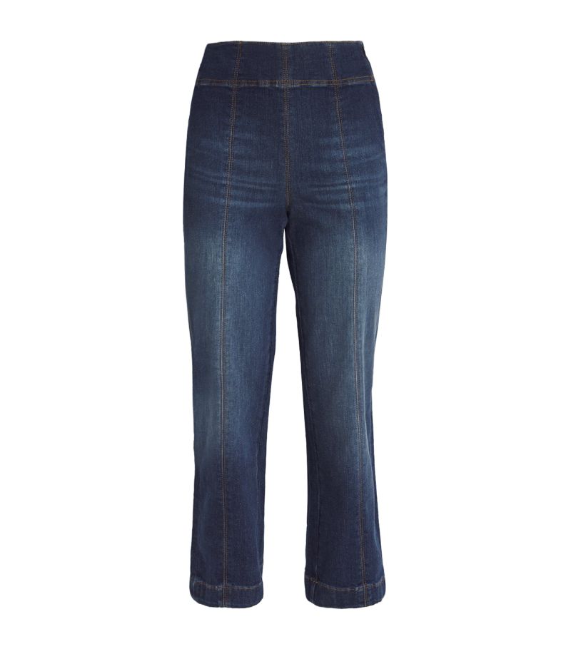 Me+Em Me+Em Cropped Kick Flare Travel High-Rise Jeans