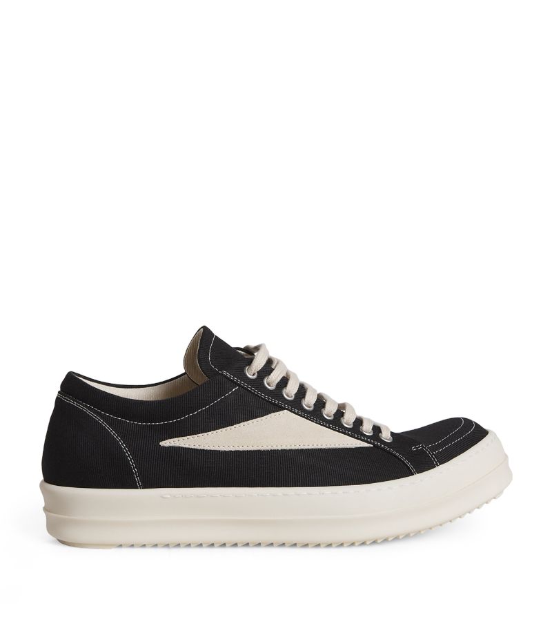 Rick Owens Rick Owens Denim Vintage Low-Top Sneakers