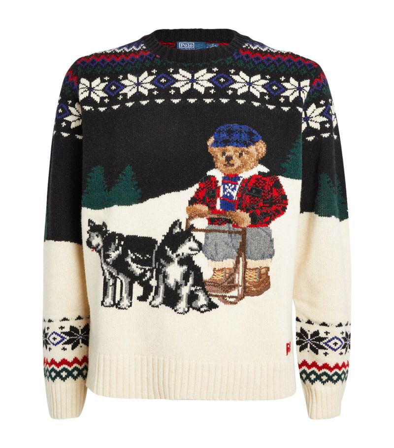 Ralph Lauren Ralph Lauren Wool-Blend Polo Bear Sweater