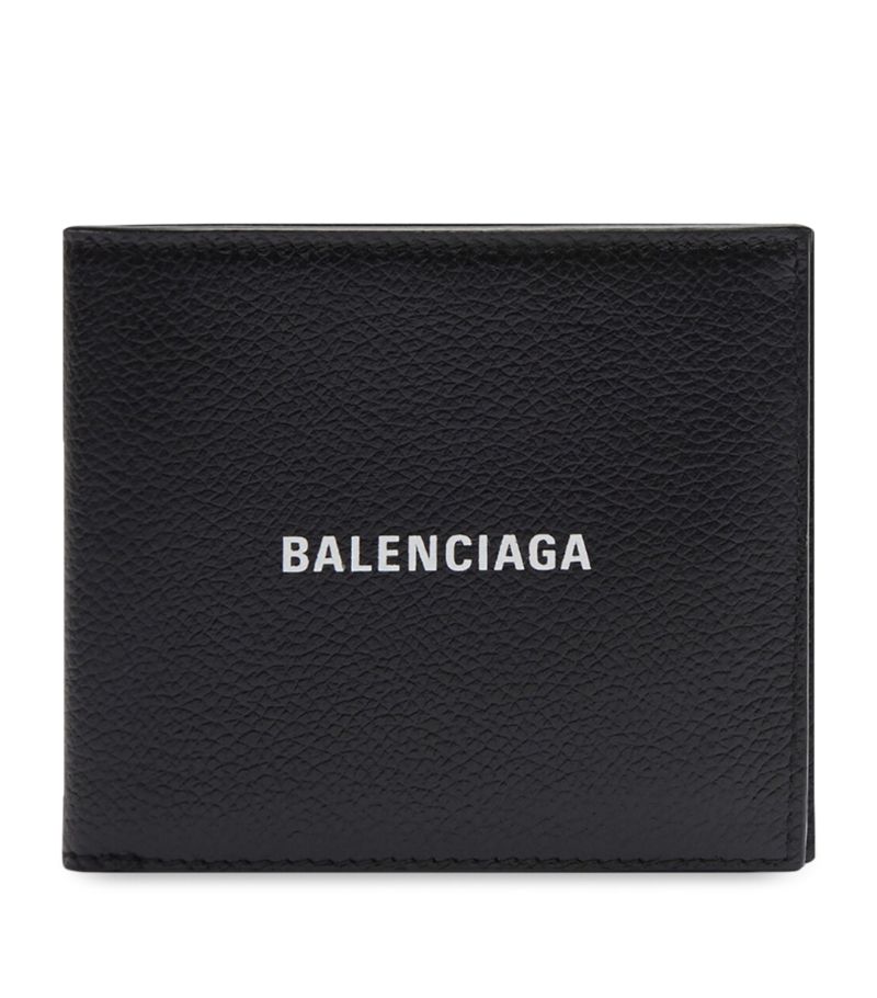 Balenciaga Balenciaga Leather Logo Bifold Wallet