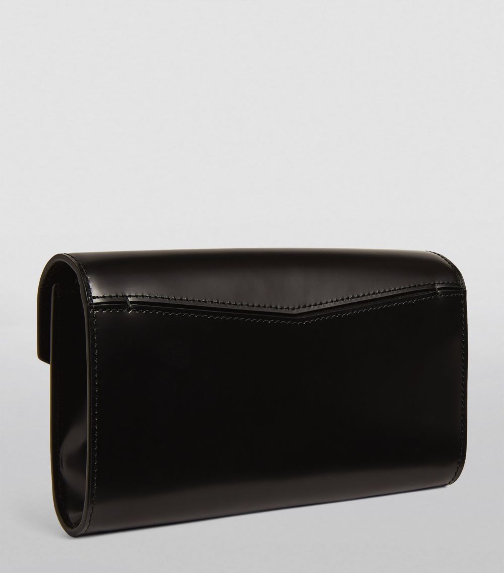  Sandro Leather Clutch Bag