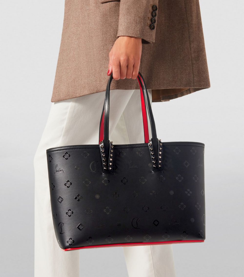 Christian Louboutin Christian Louboutin Cabata Small Leather Tote Bag