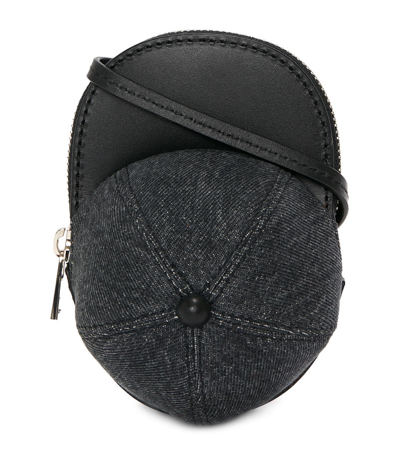 Jw Anderson Jw Anderson Mini Denim Cap Cross-Body Bag