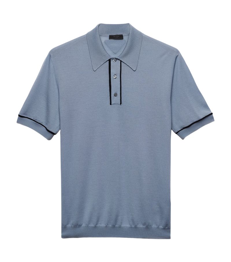 Prada Prada Wool Polo Shirt