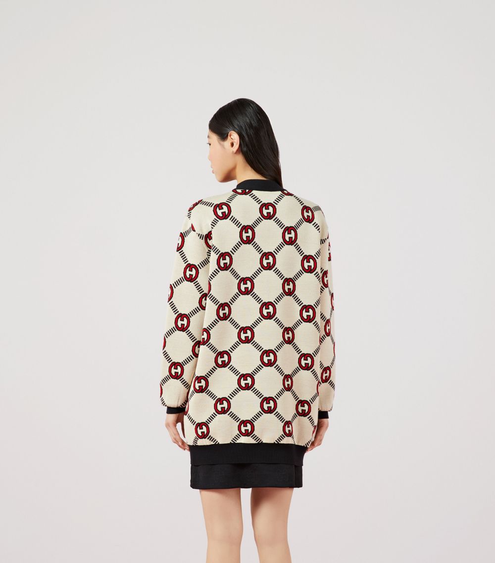 Gucci Gucci Reversible Interlocking G Cardigan