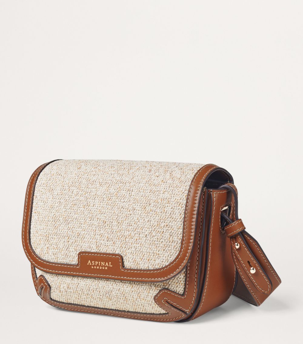  Aspinal Of London Canvas Ella Cross-Body Bag