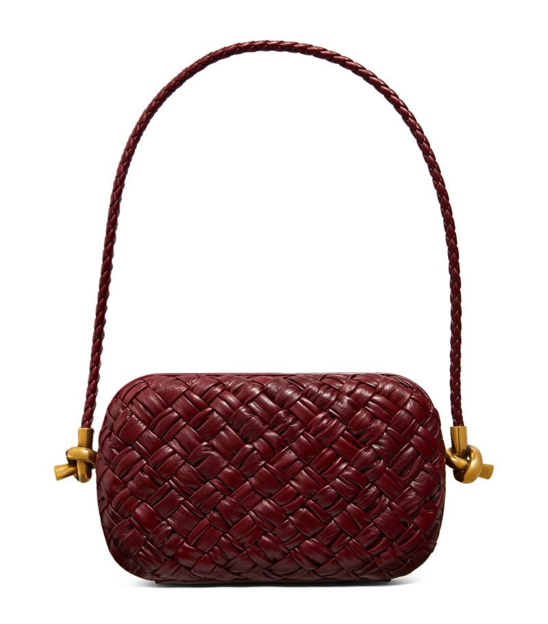 Bottega Veneta Bottega Veneta Leather Knot Minaudiere Shoulder Bag