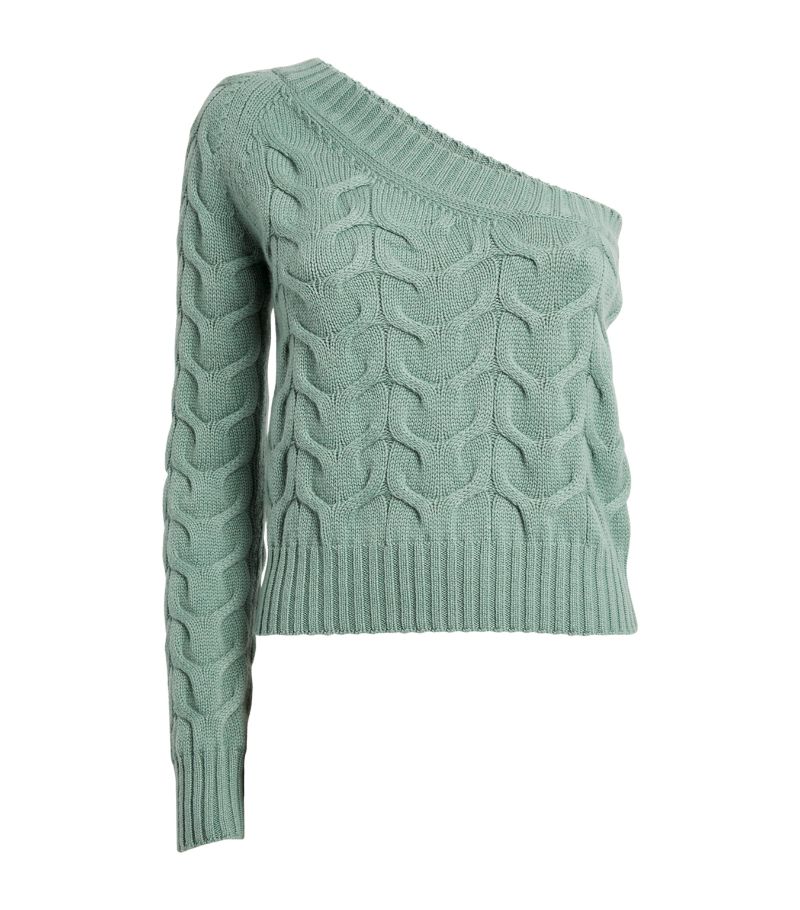 Max Mara Max Mara One-Shoulder Odeon Sweater