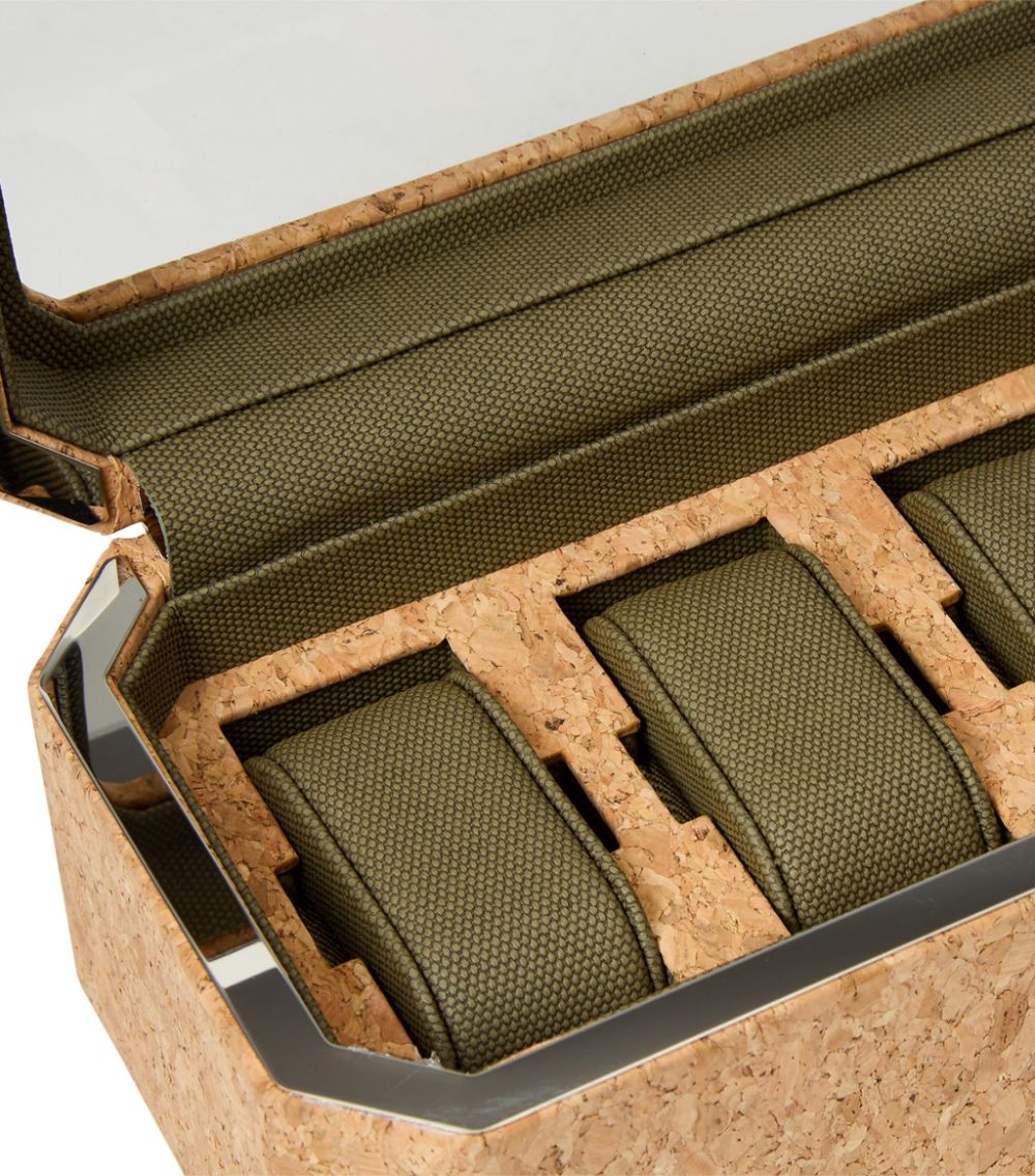 Wolf Wolf Cork Cortiça 4-Piece Watch Box