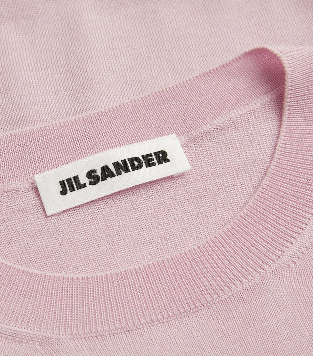 Jil Sander Jil Sander Cashmere-Wool-Silk Sweater