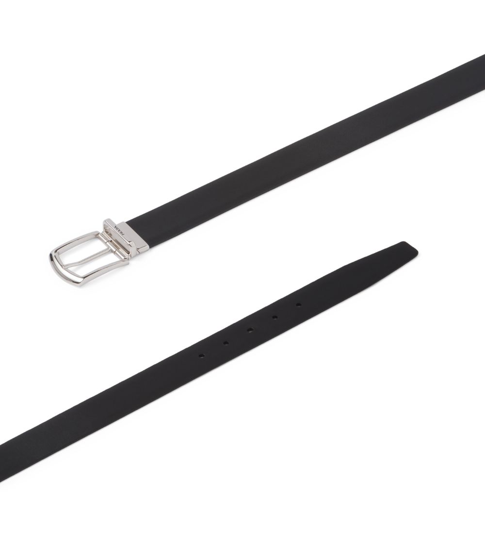 Prada Prada Leather Reversible Belt