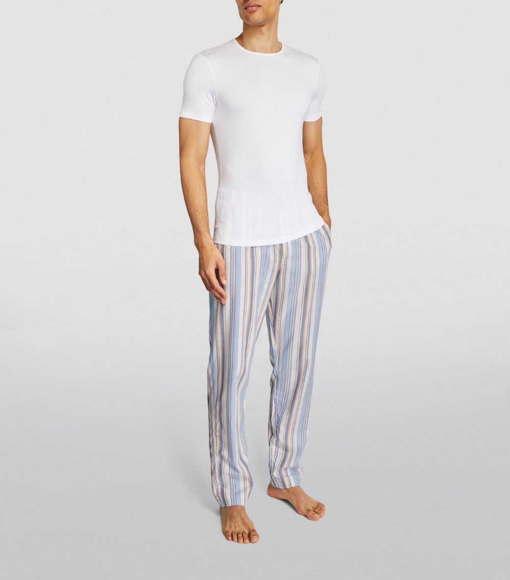 Hanro Hanro Cotton Striped Pyjama Trousers