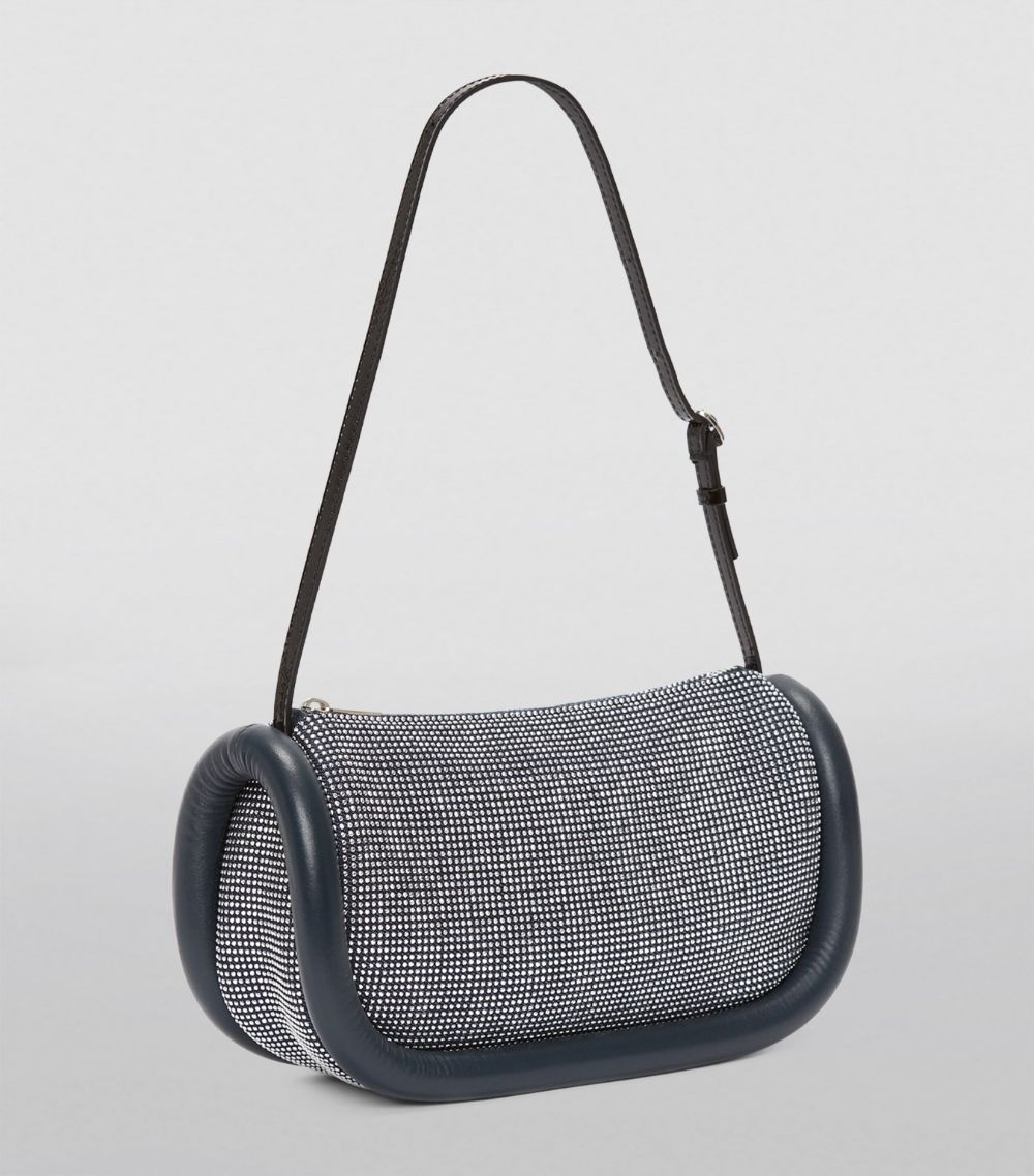 Jw Anderson Jw Anderson Hotfix Denim Bumper-15 Shoulder Bag