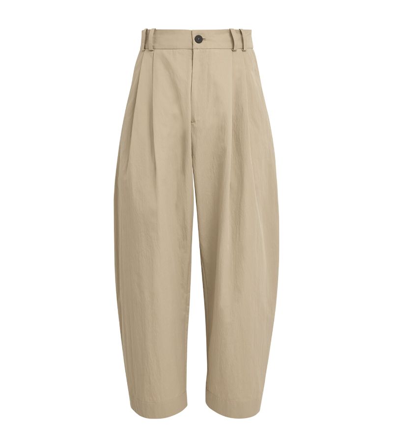 Studio Nicholson Studio Nicholson Cotton-Blend Pleated Trousers