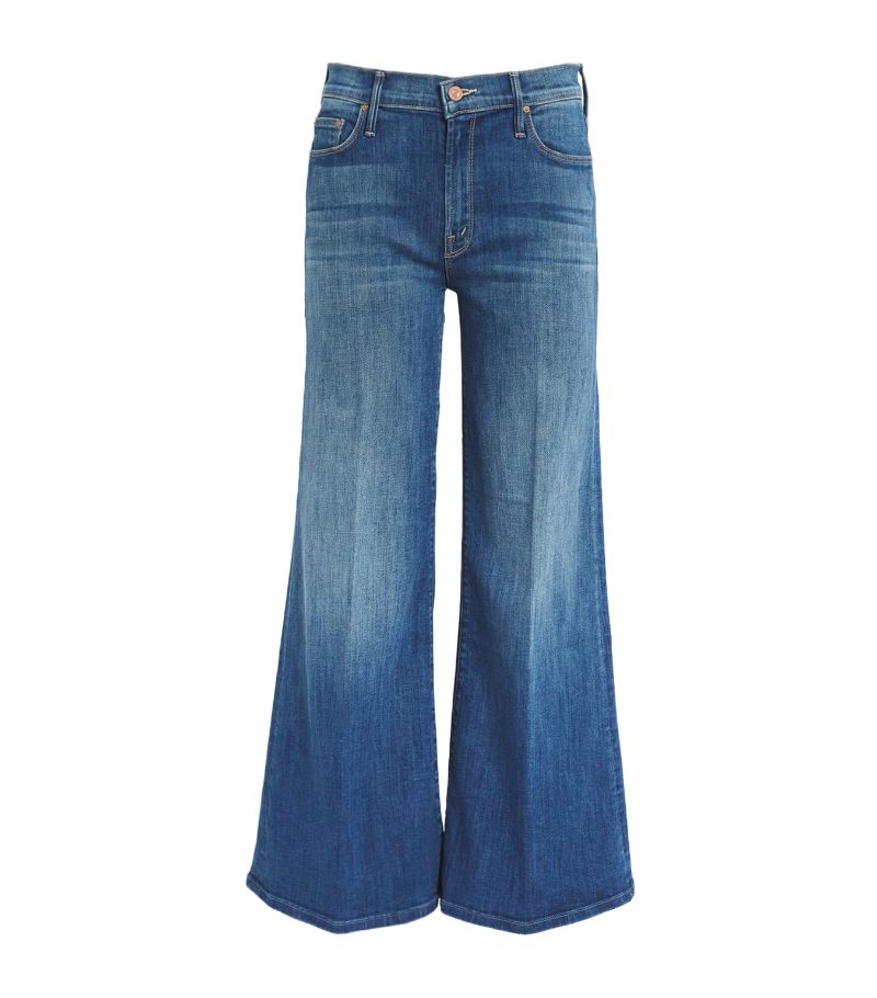 Mother Mother The Down Low Twister Wide-Leg Jeans