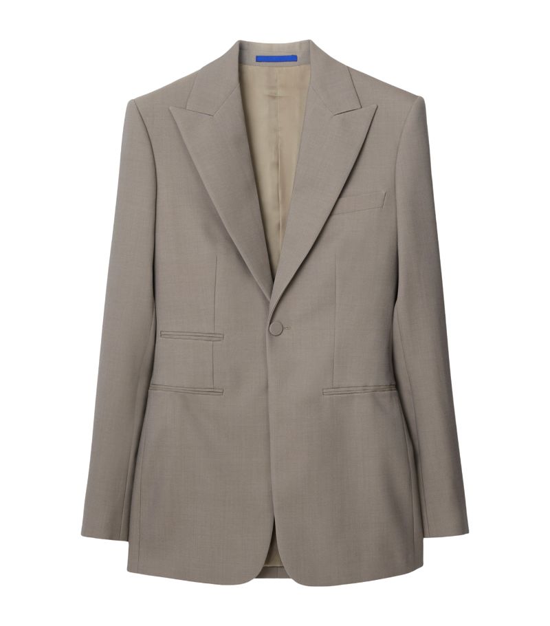 Burberry Burberry Wool Single-Breasted Blazer