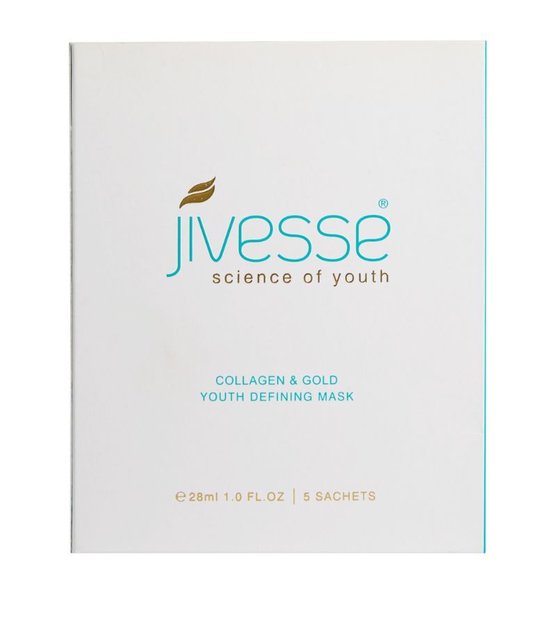 Jivesse Jivesse Collagen And Gold Youth Defying Mask (Pack Of 5)