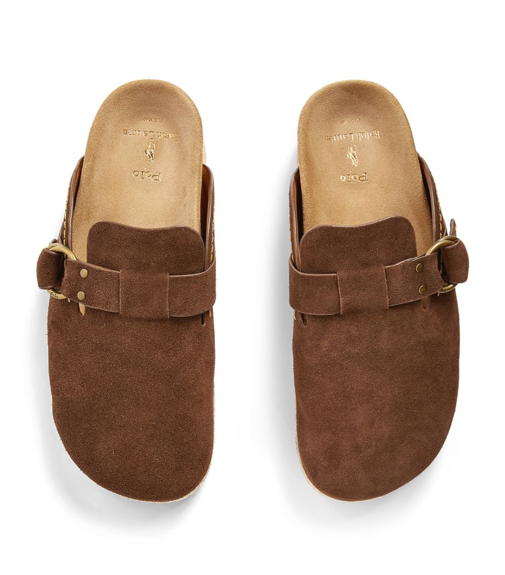 Polo Ralph Lauren Polo Ralph Lauren Suede Turbach Clogs