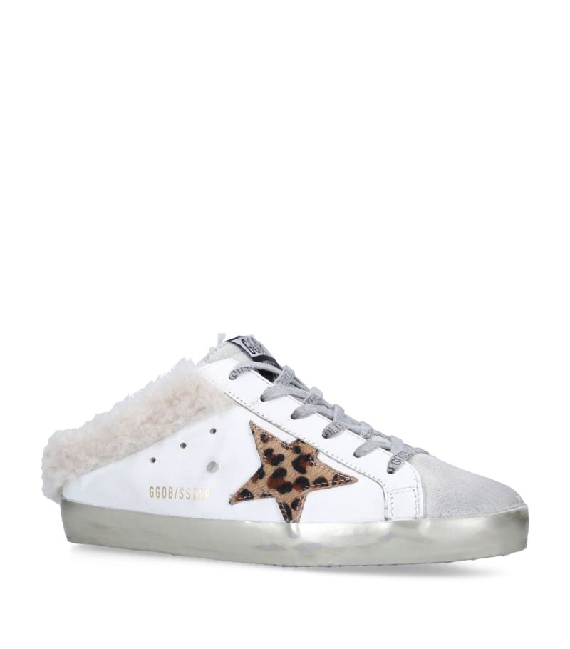 Golden Goose Golden Goose Leather Superstar Sabot Sneakers