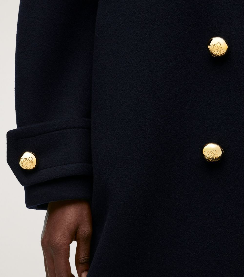 Loewe Loewe Wool Pebble Pea Coat