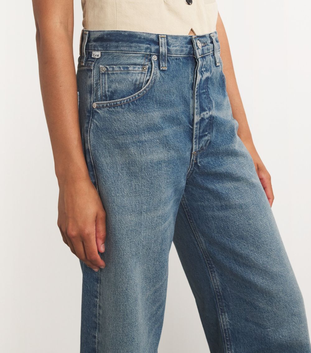 Citizens Of Humanity Citizens Of Humanity Raw-Hem Ayla Cropped Jeans