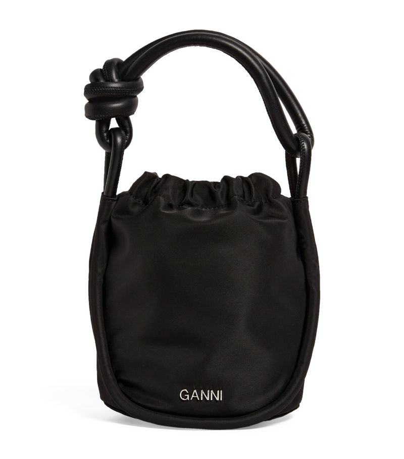 Ganni GANNI Small Knot Bucket Bag