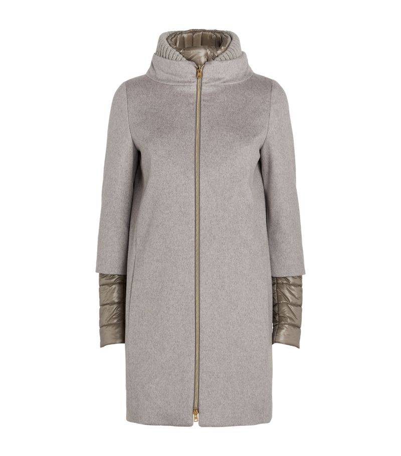 Herno Herno 2-in-1 Wool Puffer Coat