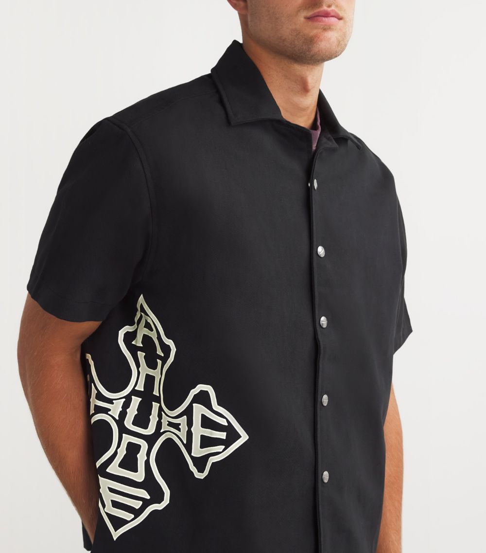 Rhude Rhude Cotton Logo Shirt