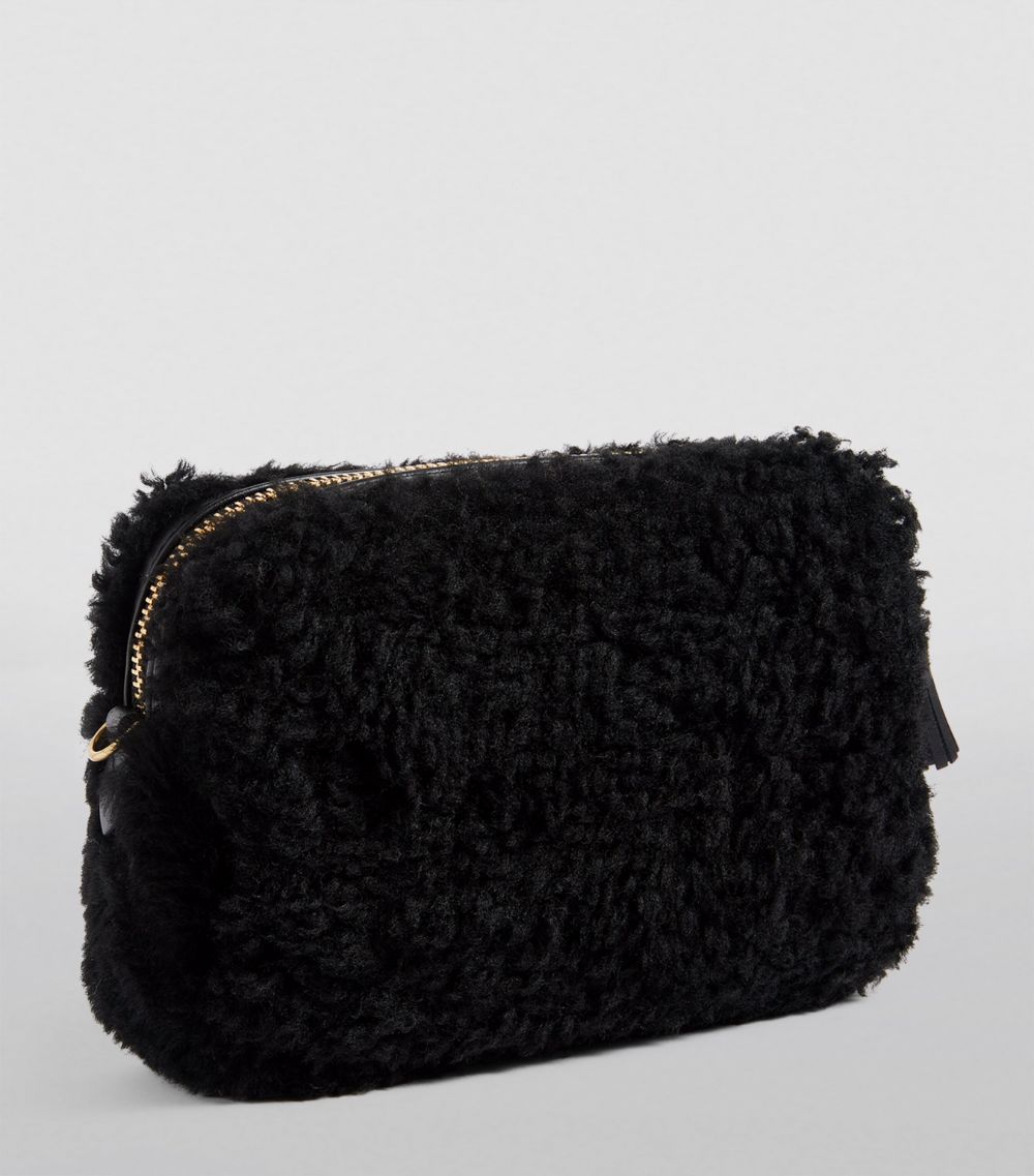 Anya Hindmarch Anya Hindmarch Shearling Eyes Cross-Body Bag