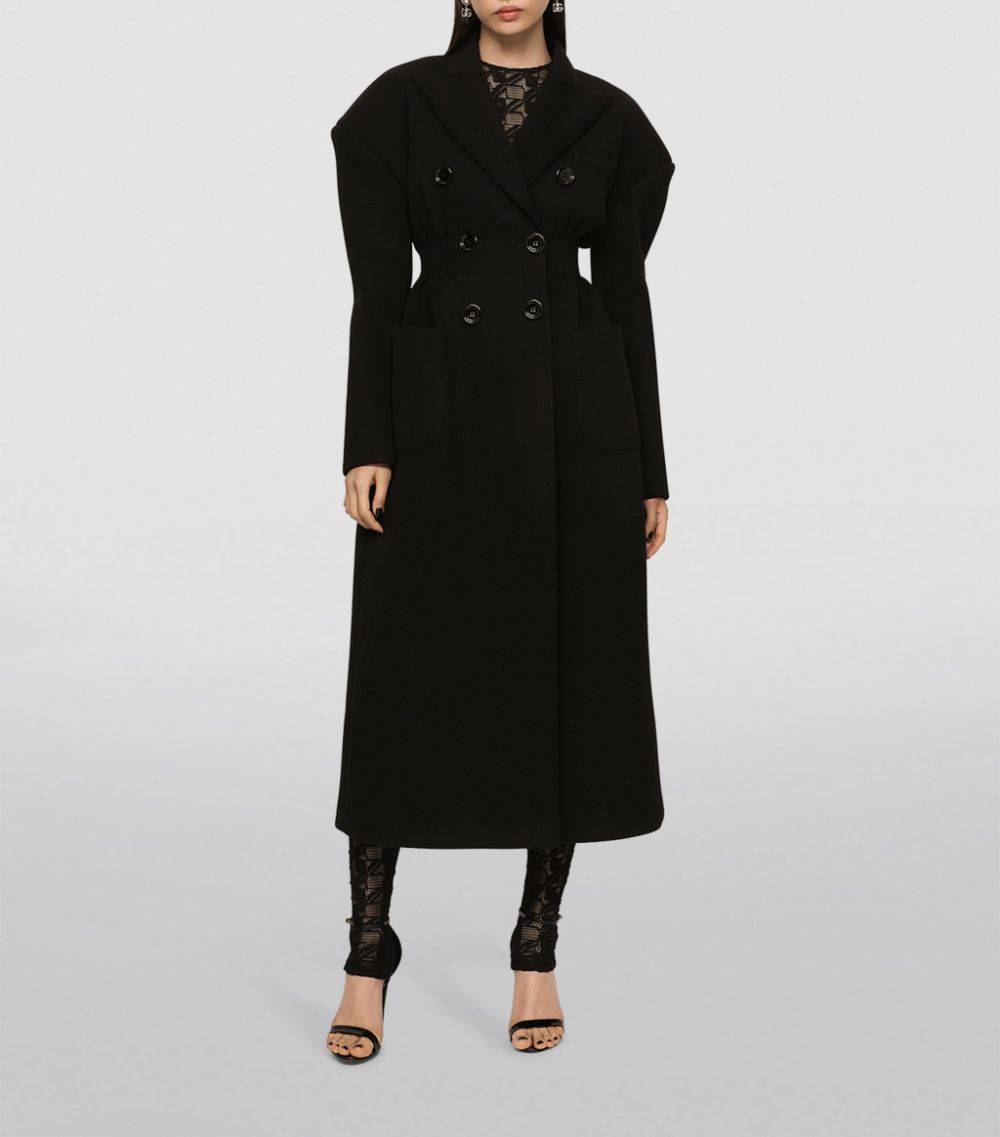 Dolce & Gabbana Dolce & Gabbana Double-Breasted Pea Coat