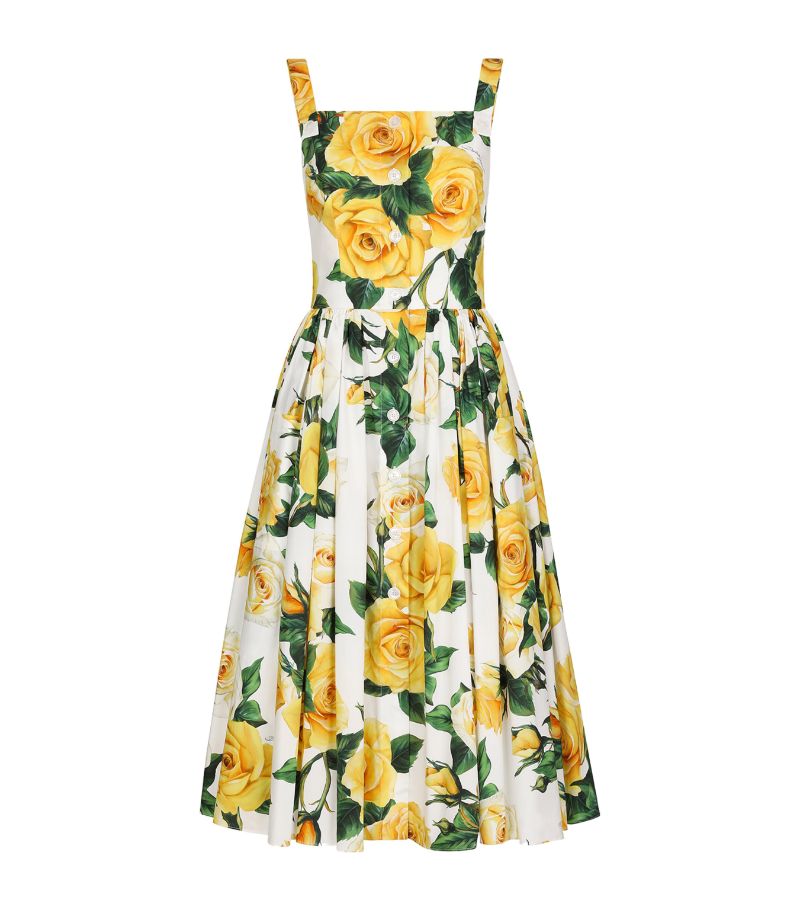 Dolce & Gabbana Dolce & Gabbana Floral Midi Dress