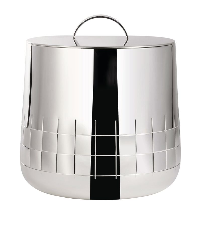 Christofle Christofle Silver-Plated Graphik Insulated Ice Bucket