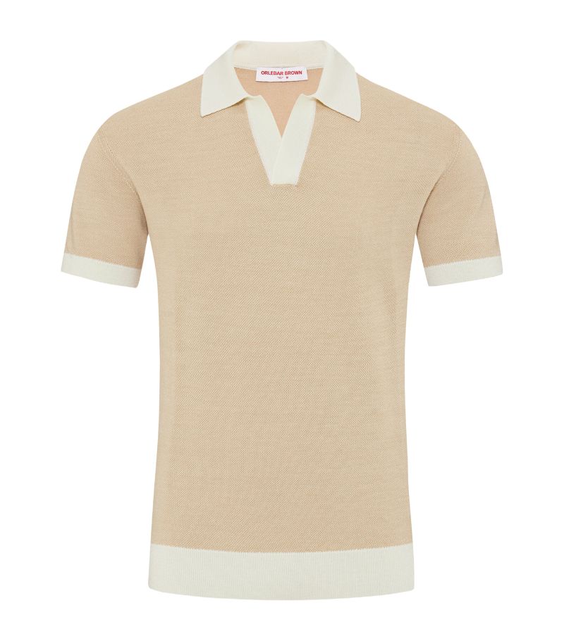Orlebar Brown Orlebar Brown Contrast-Trim Horton Polo Shirt