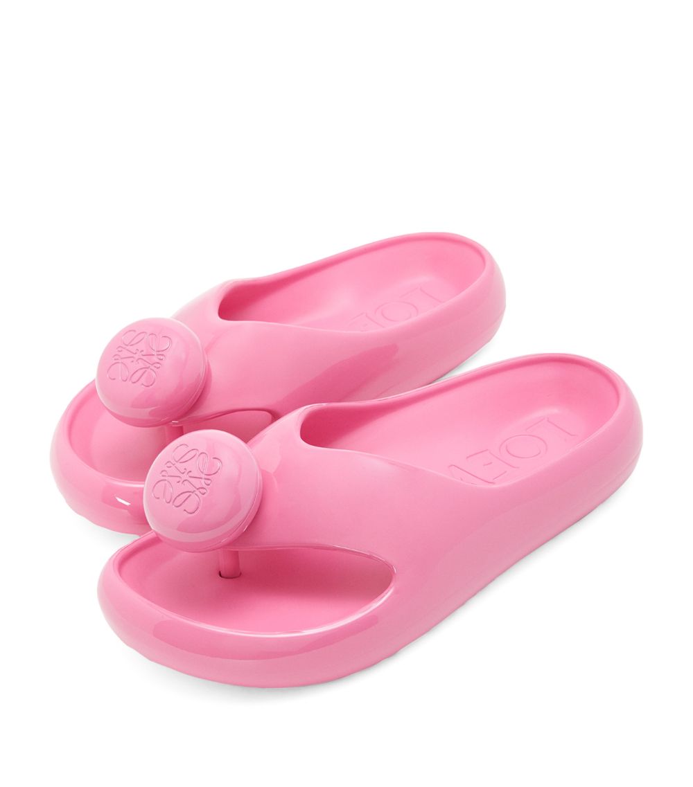 Loewe Loewe X Paula'S Ibiza Foam Bubble Slides