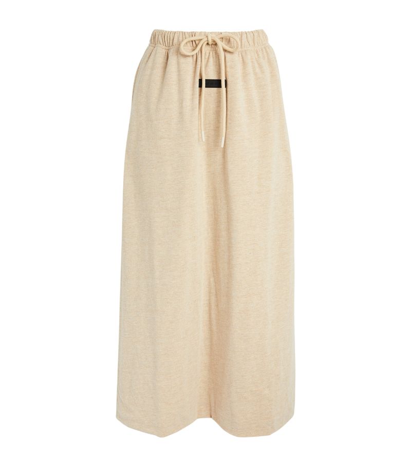 Fear Of God Fear Of God Cotton-Blend Midi Skirt