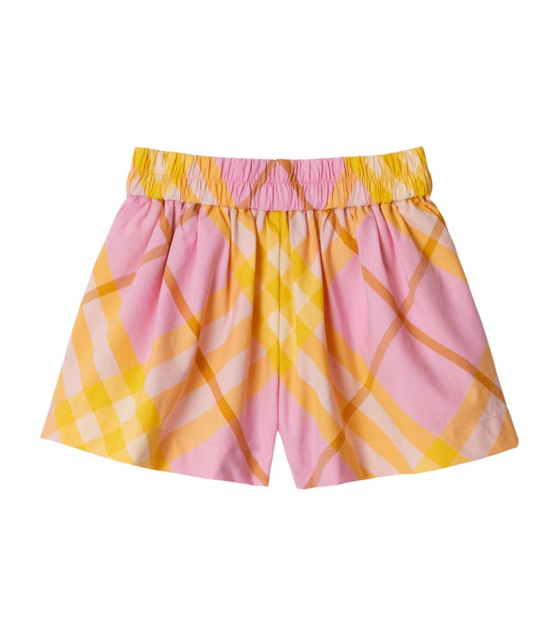 Burberry Burberry Kids Cotton Check Shorts (6-24 Months)