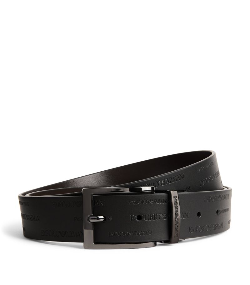 Emporio Armani Emporio Armani Leather Reversible Belt