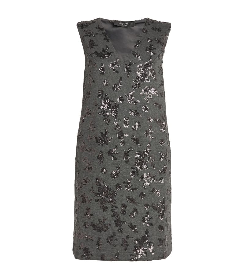 Weekend Max Mara Weekend Max Mara Knitted Embellished Mini Dress